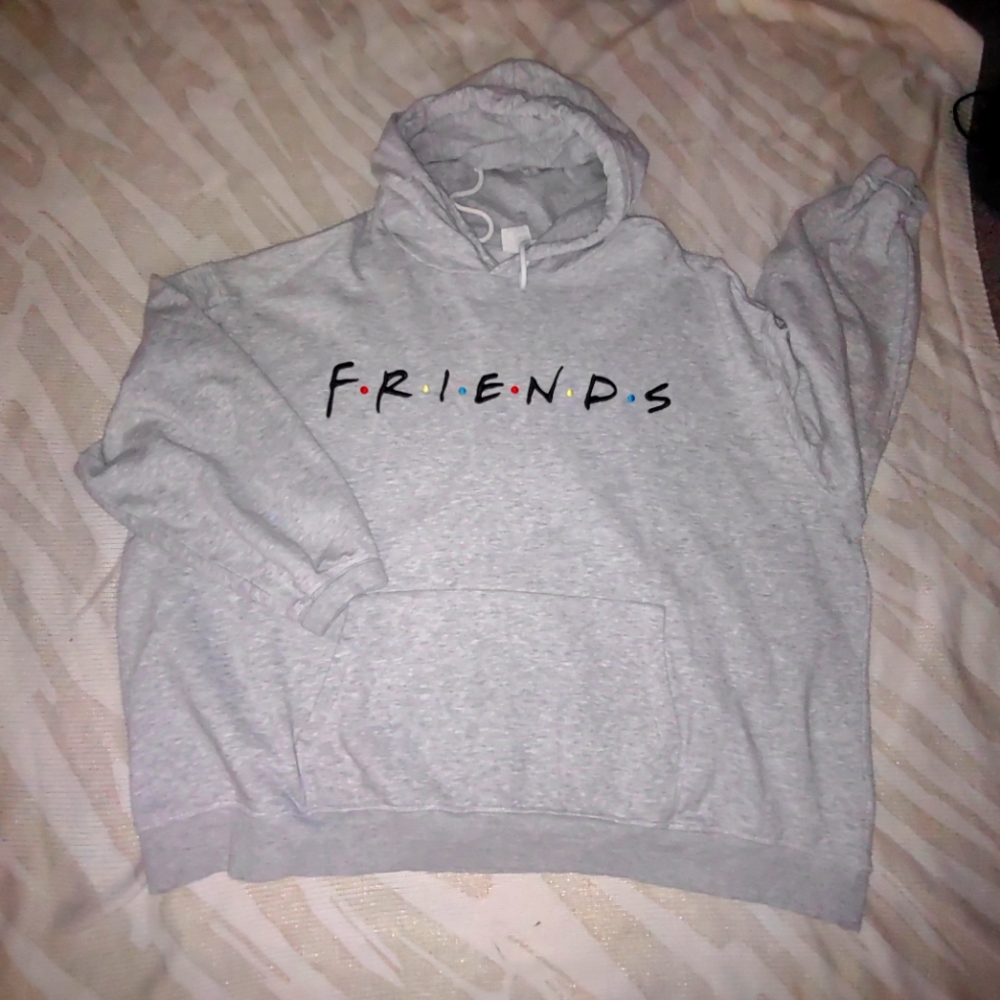 Women's H&M Plus Size WB Sitcom Graphic F-R-I-E-N-D-S Hoodie